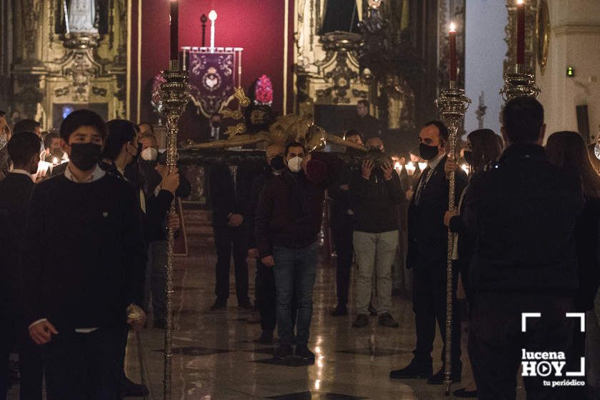 GALERÍA: Cuaresma 2022: Las imágenes del "Vía Crucis de la Familia" de la Cofradía de La Sangre