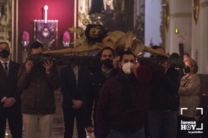GALERÍA: Cuaresma 2022: Las imágenes del "Vía Crucis de la Familia" de la Cofradía de La Sangre