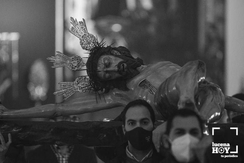 GALERÍA: Cuaresma 2022: Las imágenes del "Vía Crucis de la Familia" de la Cofradía de La Sangre