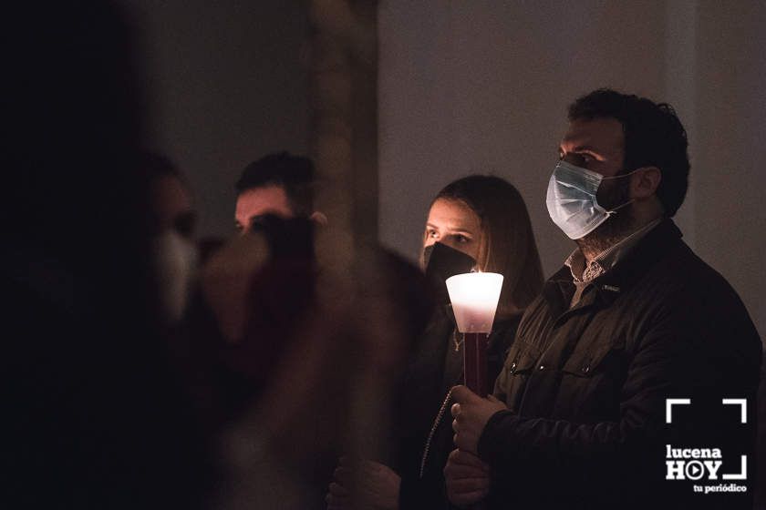 GALERÍA: Cuaresma 2022: Las imágenes del "Vía Crucis de la Familia" de la Cofradía de La Sangre