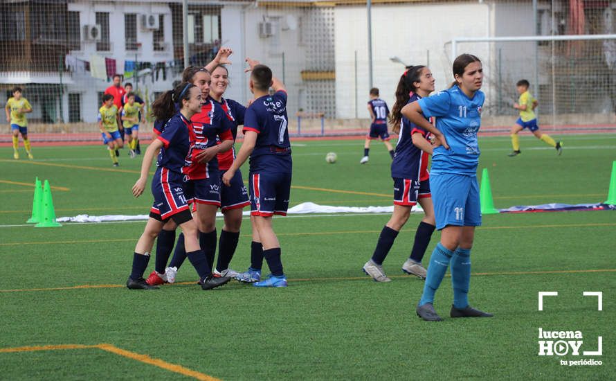 GALERÍA: El Cadete Femenino del CD Lucecor arrolla a la UD Salvador Allende por 9-0 y se proclama campeón. Las fotos del partido