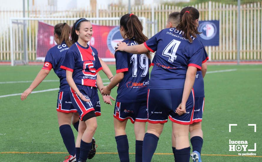 GALERÍA: El Cadete Femenino del CD Lucecor arrolla a la UD Salvador Allende por 9-0 y se proclama campeón. Las fotos del partido