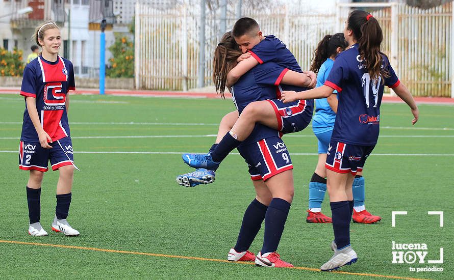 GALERÍA: El Cadete Femenino del CD Lucecor arrolla a la UD Salvador Allende por 9-0 y se proclama campeón. Las fotos del partido