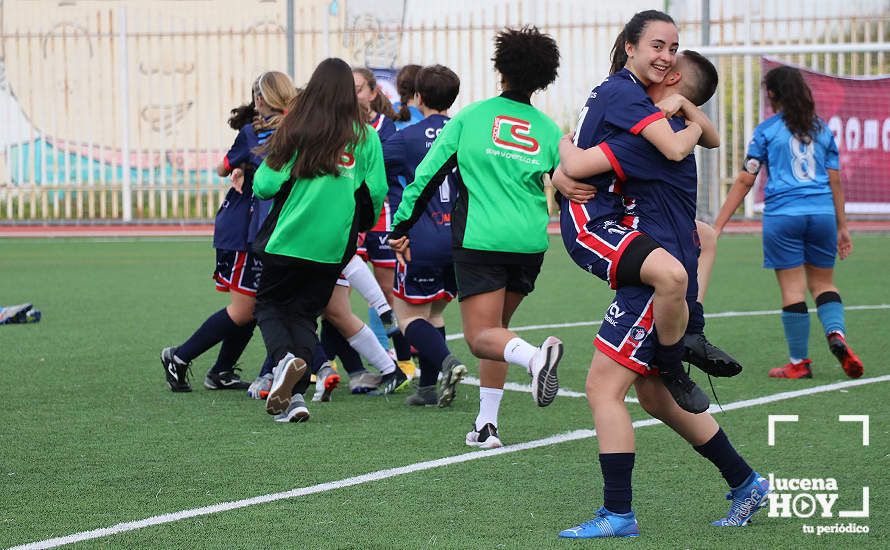 GALERÍA: El Cadete Femenino del CD Lucecor arrolla a la UD Salvador Allende por 9-0 y se proclama campeón. Las fotos del partido