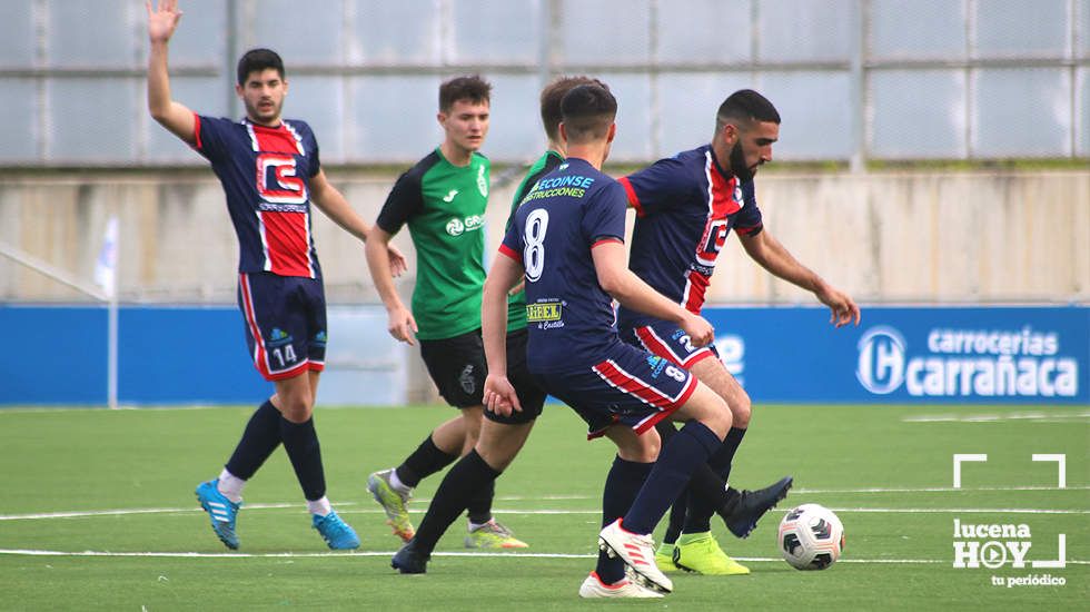  Lance entre jugadores de Lucecor y Bujalance 