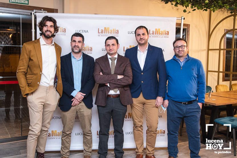 GALERÍA: El restaurante "La Mafia se sienta a la mesa" inaugura oficialmente su restaurante en Lucena