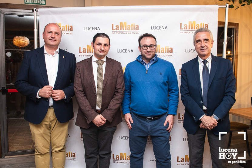 GALERÍA: El restaurante "La Mafia se sienta a la mesa" inaugura oficialmente su restaurante en Lucena