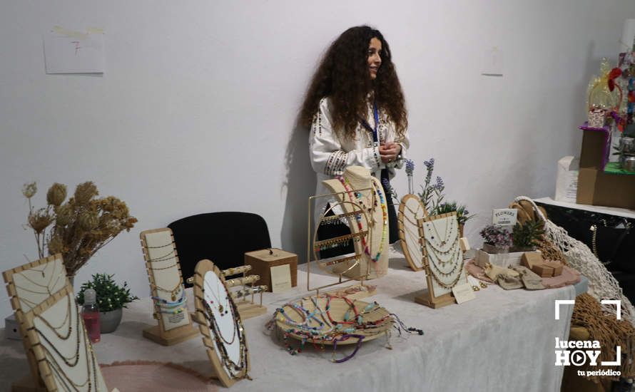 GALERÍA: Treinta empresas participan en FEME, la I Feria de Empresarias y Mujeres Emprendedoras de Lucena que se celebra en la Casa de los Mora
