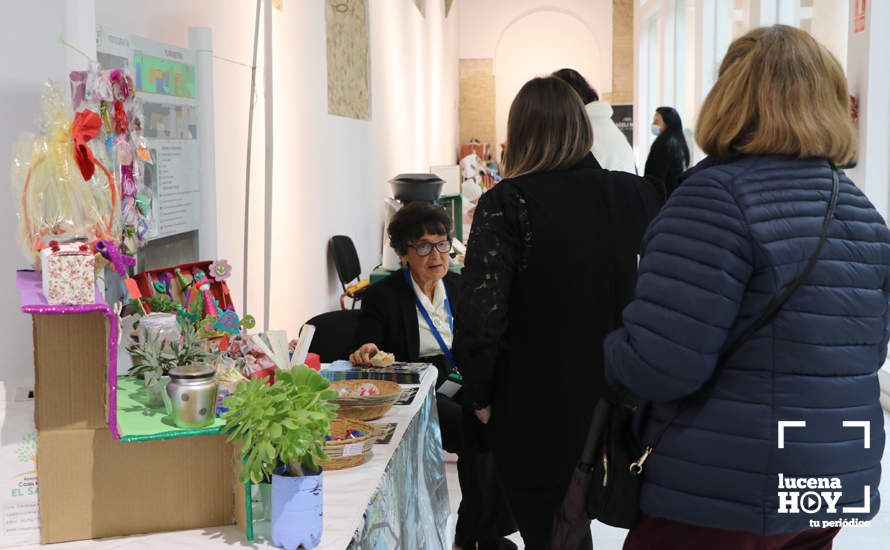 GALERÍA: Treinta empresas participan en FEME, la I Feria de Empresarias y Mujeres Emprendedoras de Lucena que se celebra en la Casa de los Mora