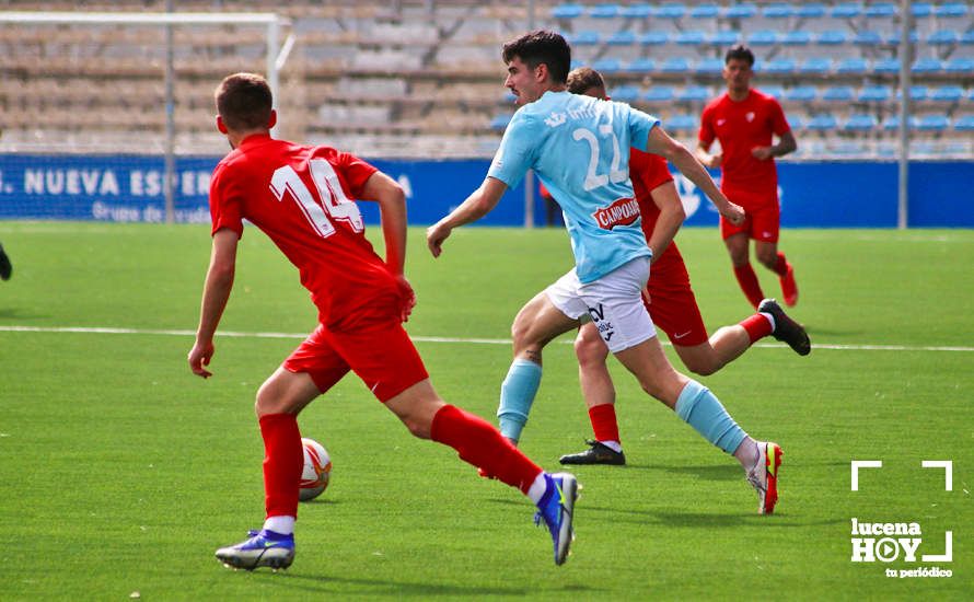 GALERÍA: El Ciudad de Lucena se complica la vida tras caer frente al Sevilla C (1-2). Las fotos del partido