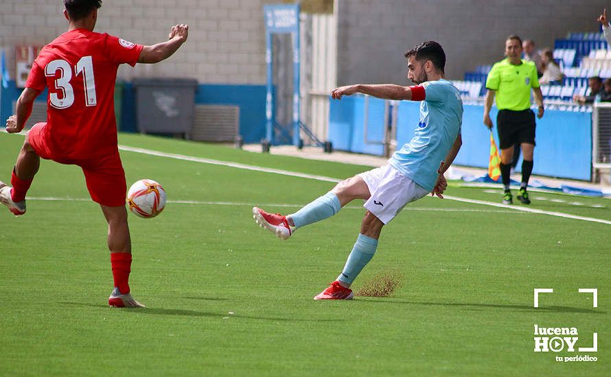 GALERÍA: El Ciudad de Lucena se complica la vida tras caer frente al Sevilla C (1-2). Las fotos del partido