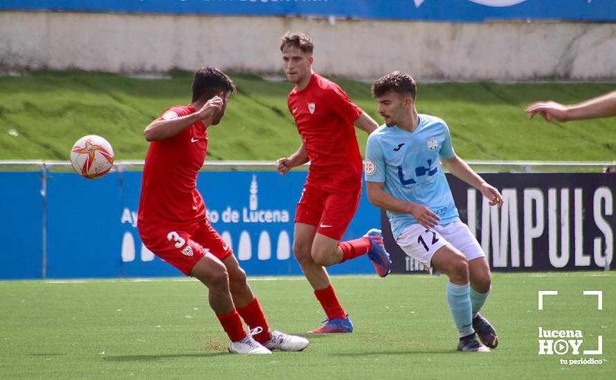 GALERÍA: El Ciudad de Lucena se complica la vida tras caer frente al Sevilla C (1-2). Las fotos del partido