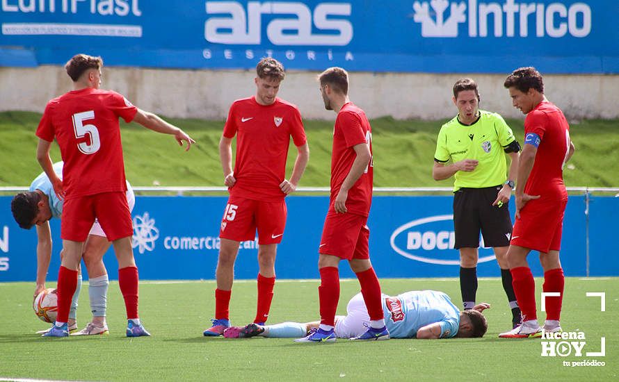 GALERÍA: El Ciudad de Lucena se complica la vida tras caer frente al Sevilla C (1-2). Las fotos del partido GALERÍA: El Ciudad de Lucena se complica la vida tras caer frente al Sevilla C (1-2). Las fotos del partido