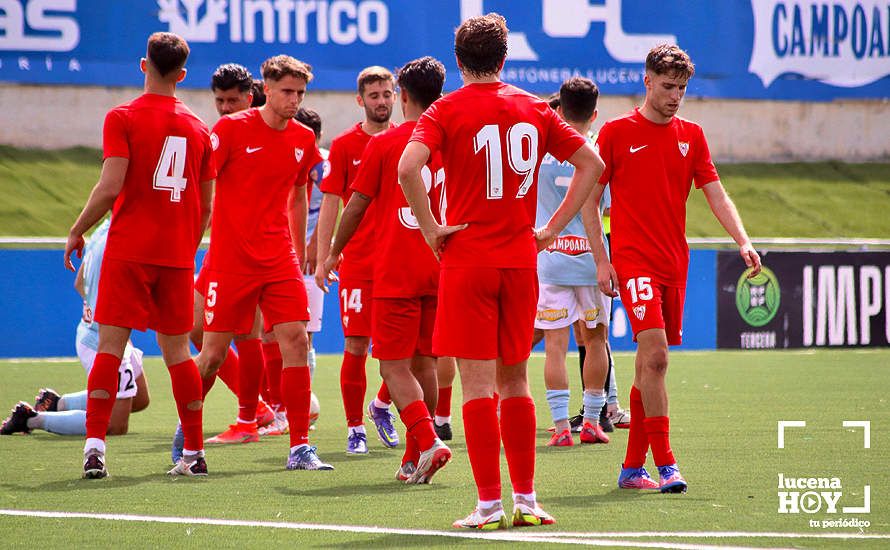 GALERÍA: El Ciudad de Lucena se complica la vida tras caer frente al Sevilla C (1-2). Las fotos del partido