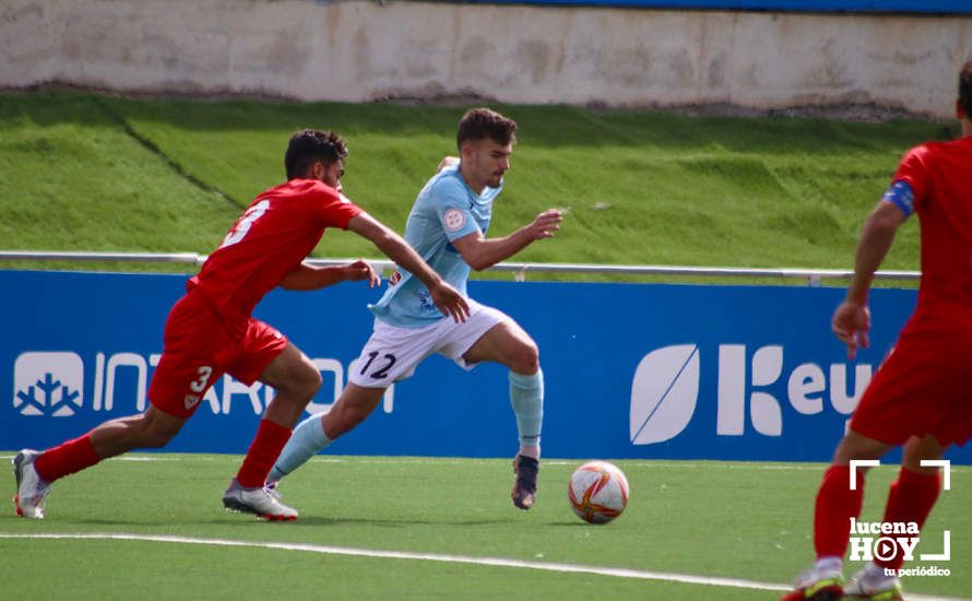 GALERÍA: El Ciudad de Lucena se complica la vida tras caer frente al Sevilla C (1-2). Las fotos del partido