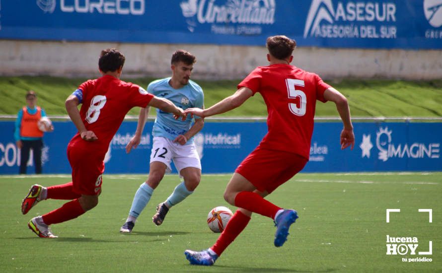 GALERÍA: El Ciudad de Lucena se complica la vida tras caer frente al Sevilla C (1-2). Las fotos del partido