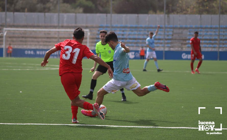 GALERÍA: El Ciudad de Lucena se complica la vida tras caer frente al Sevilla C (1-2). Las fotos del partido