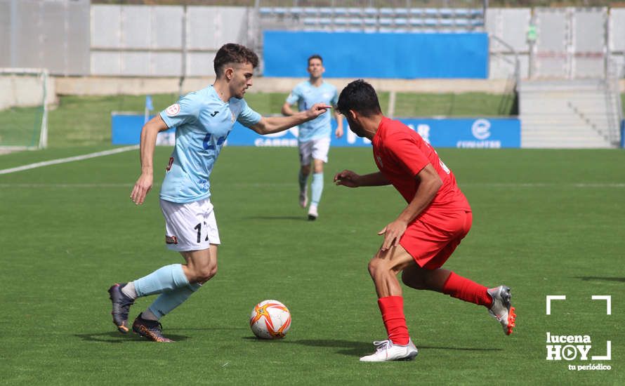 GALERÍA: El Ciudad de Lucena se complica la vida tras caer frente al Sevilla C (1-2). Las fotos del partido