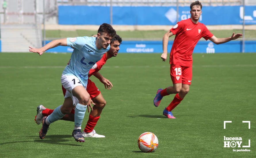 GALERÍA: El Ciudad de Lucena se complica la vida tras caer frente al Sevilla C (1-2). Las fotos del partido