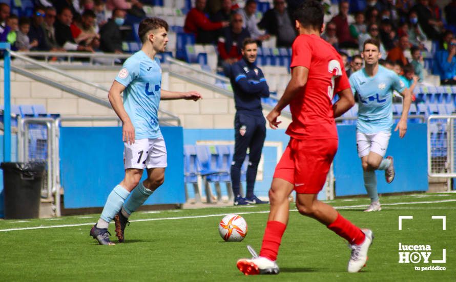 GALERÍA: El Ciudad de Lucena se complica la vida tras caer frente al Sevilla C (1-2). Las fotos del partido