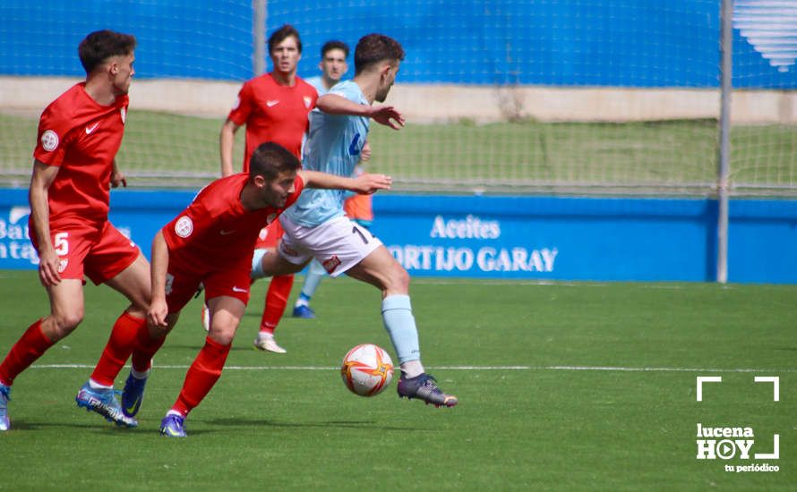 GALERÍA: El Ciudad de Lucena se complica la vida tras caer frente al Sevilla C (1-2). Las fotos del partido