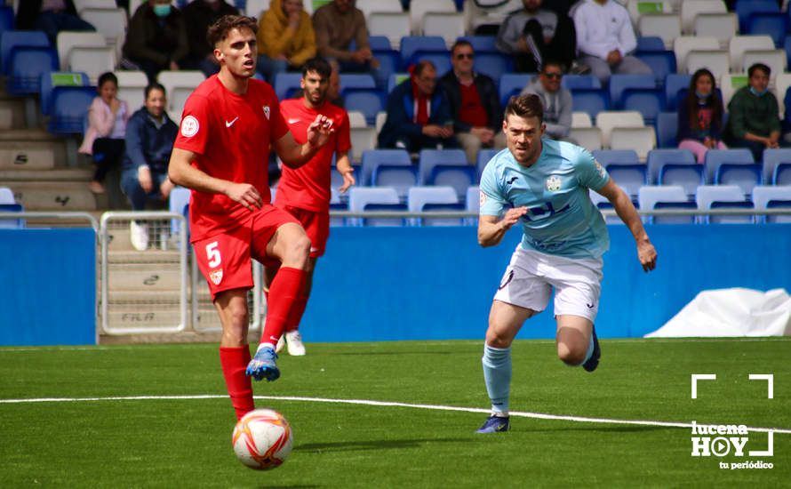 GALERÍA: El Ciudad de Lucena se complica la vida tras caer frente al Sevilla C (1-2). Las fotos del partido