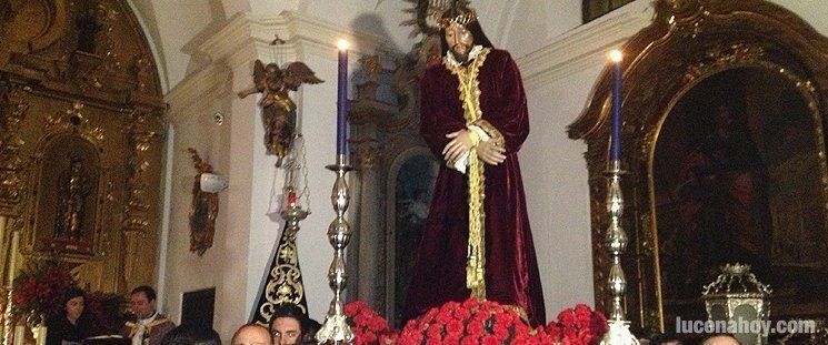  El Señor del Valle también celebra su viacrucis en su templo 