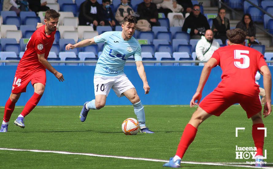 GALERÍA: El Ciudad de Lucena se complica la vida tras caer frente al Sevilla C (1-2). Las fotos del partido