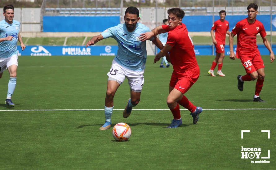 GALERÍA: El Ciudad de Lucena se complica la vida tras caer frente al Sevilla C (1-2). Las fotos del partido