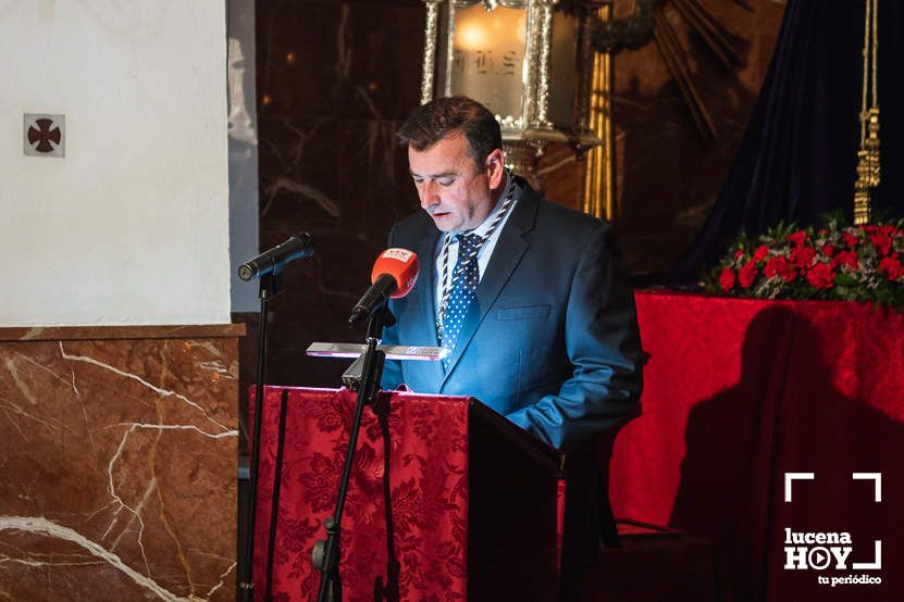 GALERÍA: Francisco Jesús Barbancho Espada pronuncia el Pregón de la Pasión 2022 GALERÍA: Francisco Jesús Barbancho Espada pronuncia el Pregón de la Pasión 2022