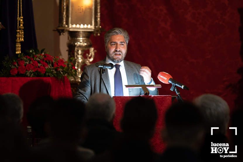 GALERÍA: Francisco Jesús Barbancho Espada pronuncia el Pregón de la Pasión 2022 GALERÍA: Francisco Jesús Barbancho Espada pronuncia el Pregón de la Pasión 2022