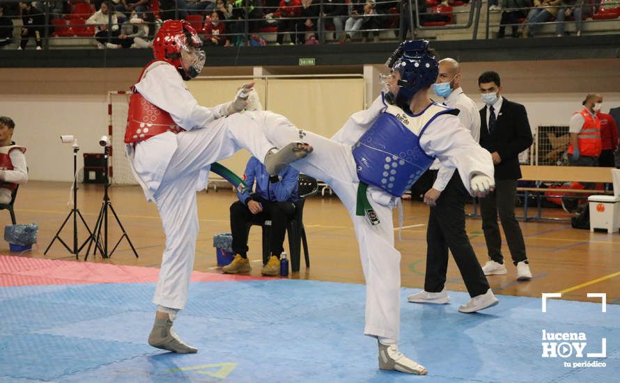 Un torneo regional de taekwondo en Lucena. Archivo